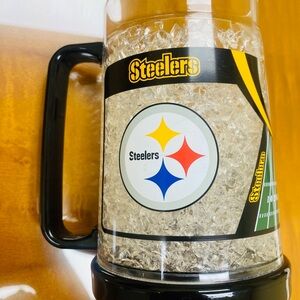 Steelers Black and Gold Freezer Mug